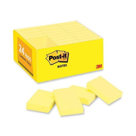 ORIGINAL PADS IN CANARY YELLOW, 1 3/8 X 1 7/8/PAD, 24PK
